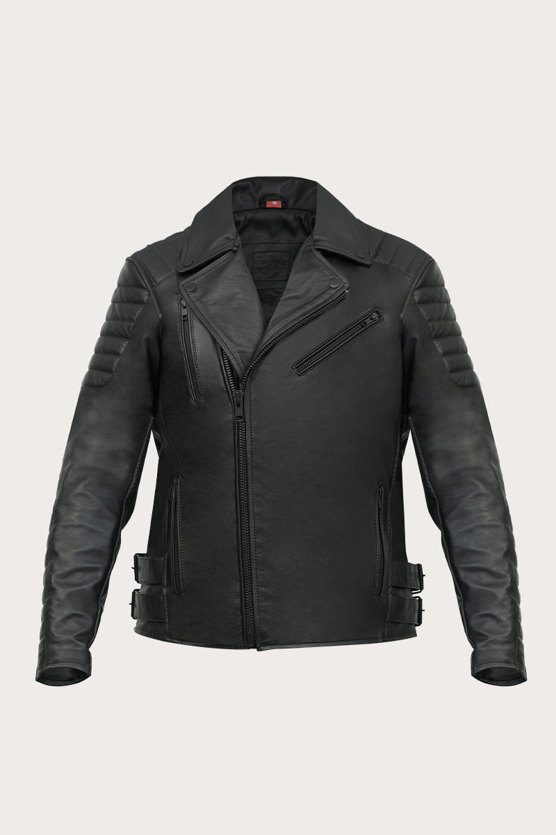 Ohio Black Leather Jacket – Broger Moto