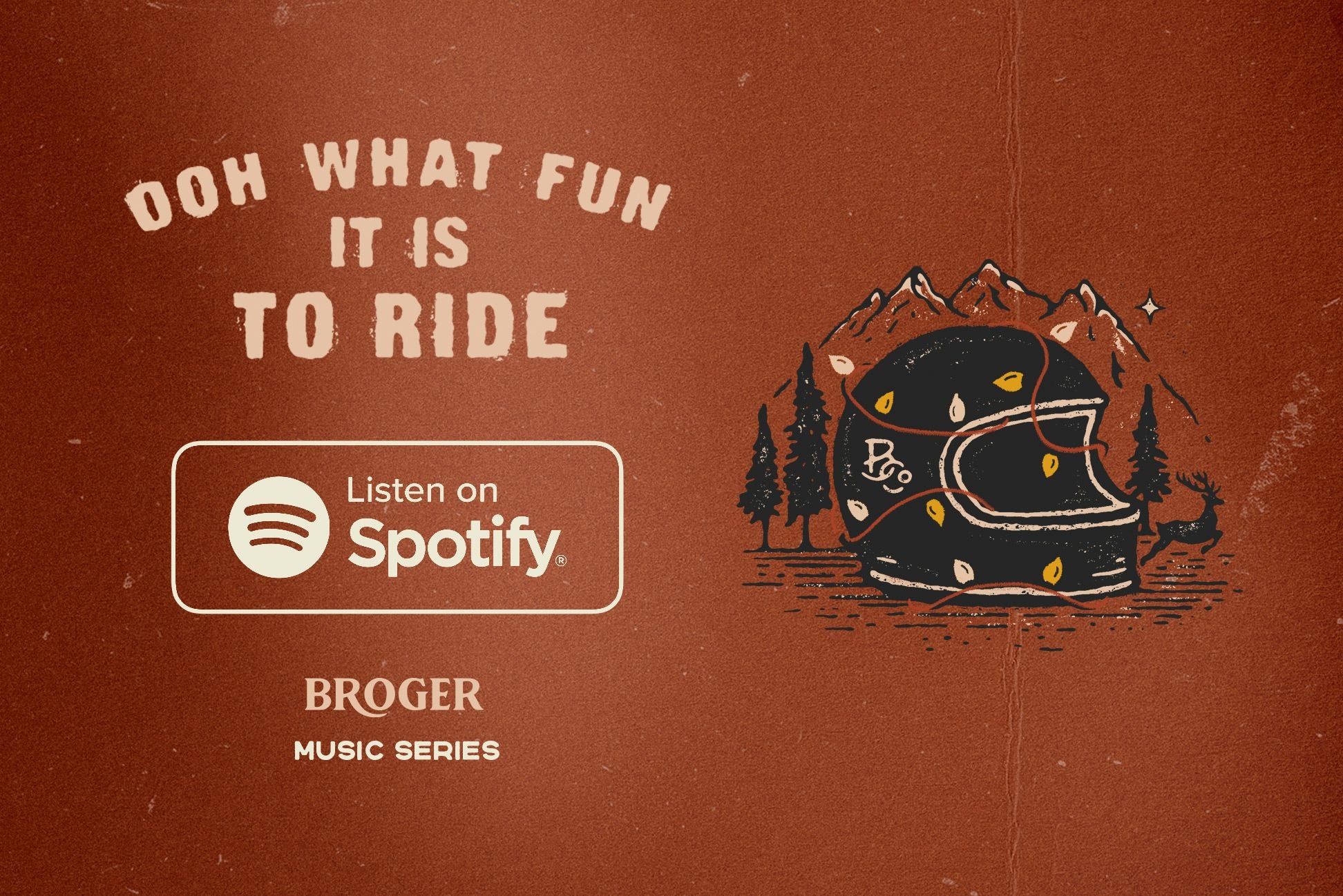 Ooh what fun it is to ride
