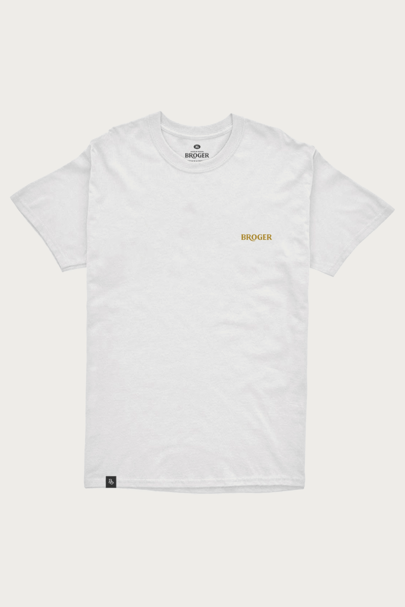 T-shirt Moto Chill Club White