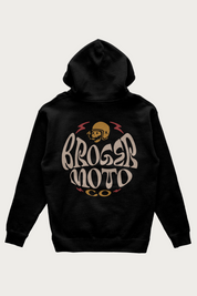 Moto Hoodie Black
