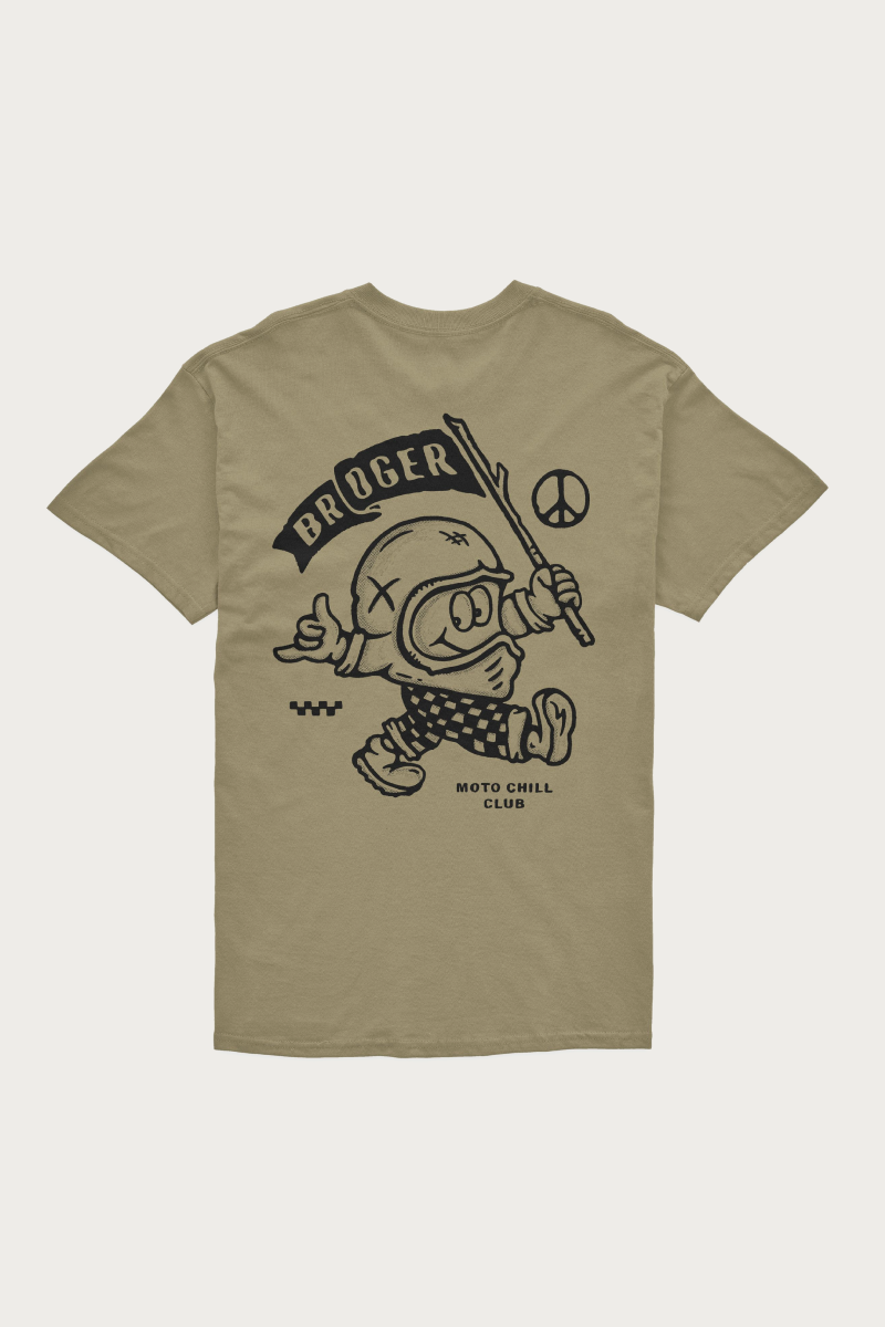 T-shirt Racer Olive