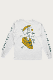 Longsleeve Good Times White