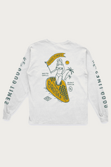 Longsleeve Good Times White