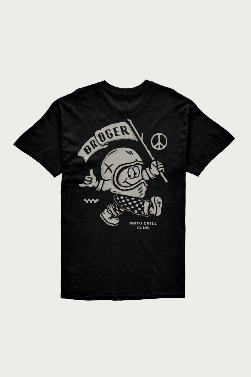 T-shirt Racer Black