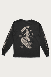Longsleeve Good Times Black