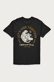 T-shirt Tiger Black