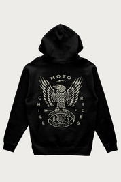 Eagle Hoodie Black