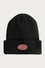 Beanie Badge Black