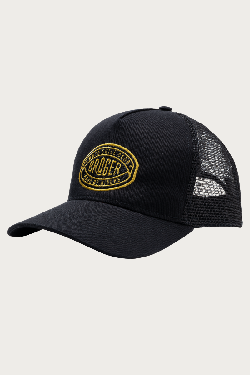 Snapback Badge Black