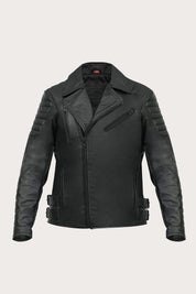 Ohio Black Leather Jacket