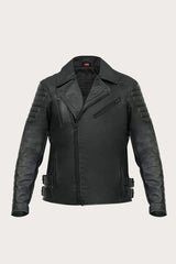 Ohio Black Leather Jacket