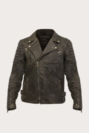Ohio Vintage Brown Leather Jacket