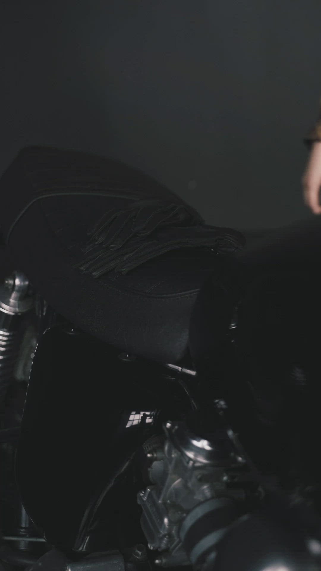 Alaska Lady Black Motorcycle Gloves