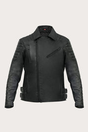 Ohio Black Leather Jacket