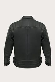 Ohio Black Leather Jacket