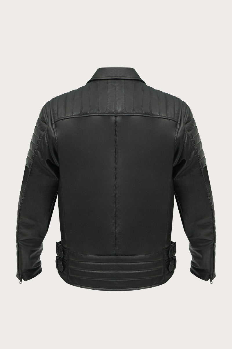 Ohio Black Leather Jacket – Broger Moto
