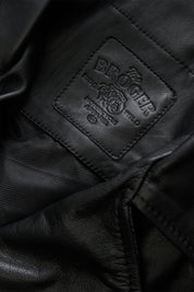 Ohio Lady Leather Jacket | Black