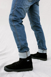 California Black/Black Boots