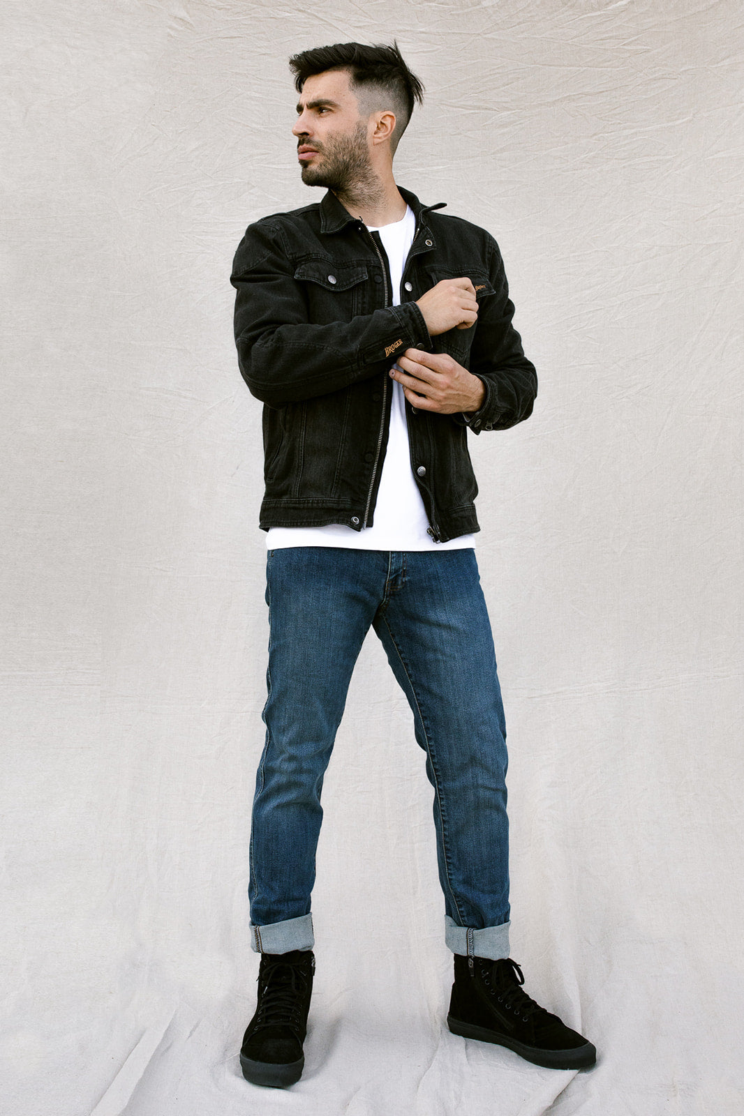 California Washed Blue Jeans - Slim Fit