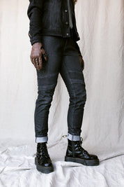 Ohio Lady Jeans - Cordura® & Coolmax® | Washed Black