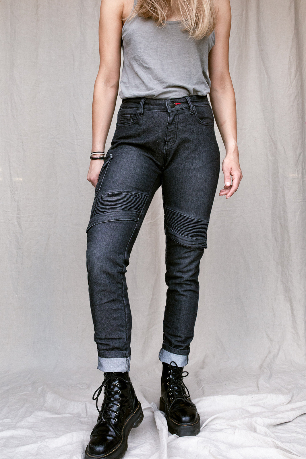 Pantalon Moto Femme Kevlar Motogirl Leggins Donna Moto Legging