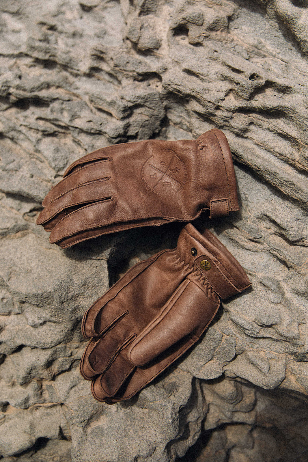 Alaska Lady Vintage Brown Motorcycle Gloves