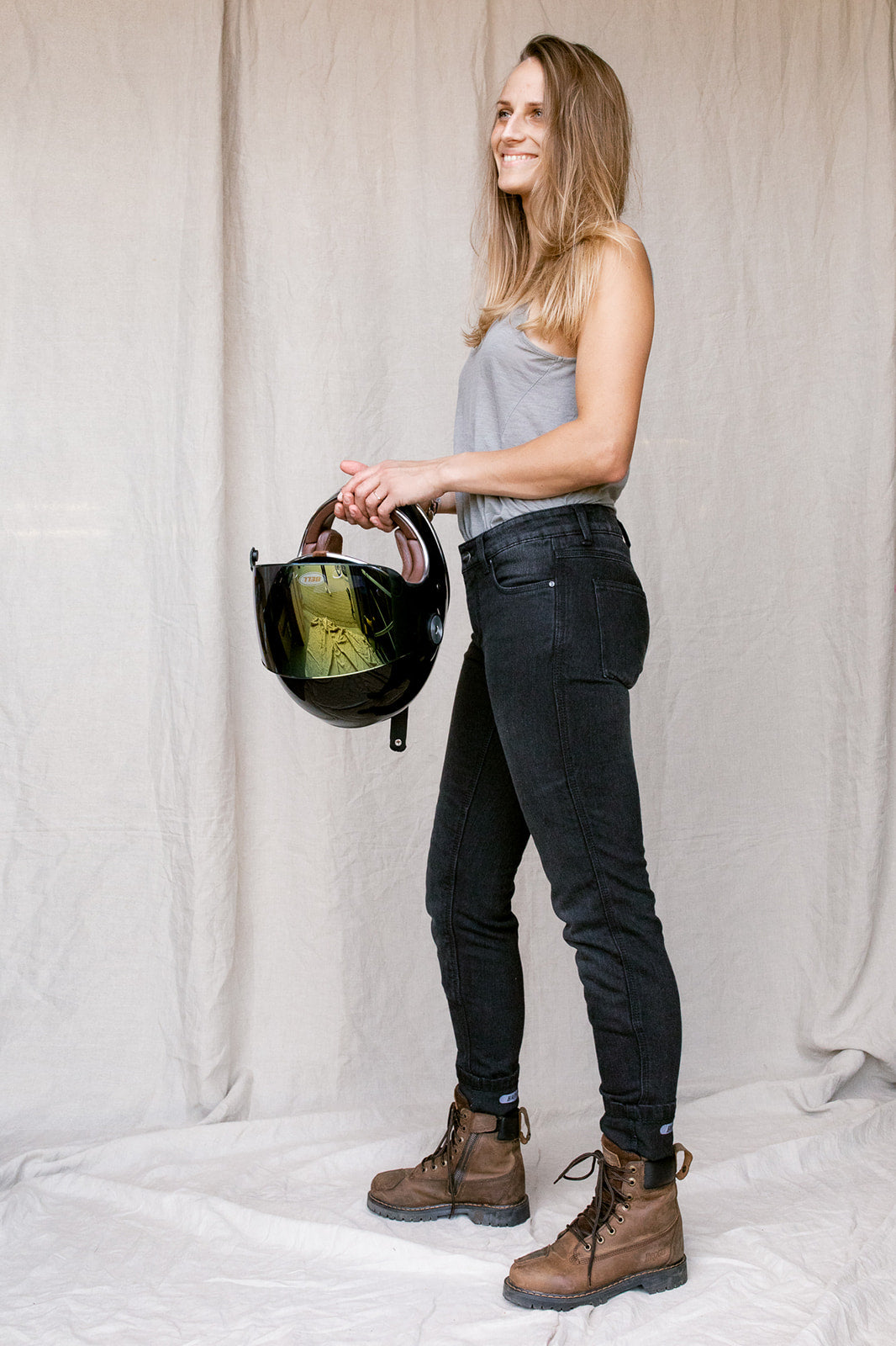 Florida Lady Jeans - Slim Fit - DYNEEMA® | Washed Black