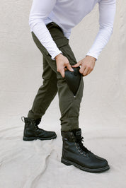 Alaska Olive Green Jeans - Denim®