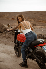 Ohio Lady Jeans - Cordura® & Coolmax® | Washed Blue