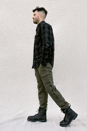 Alaska Olive Green Jeans - Denim®