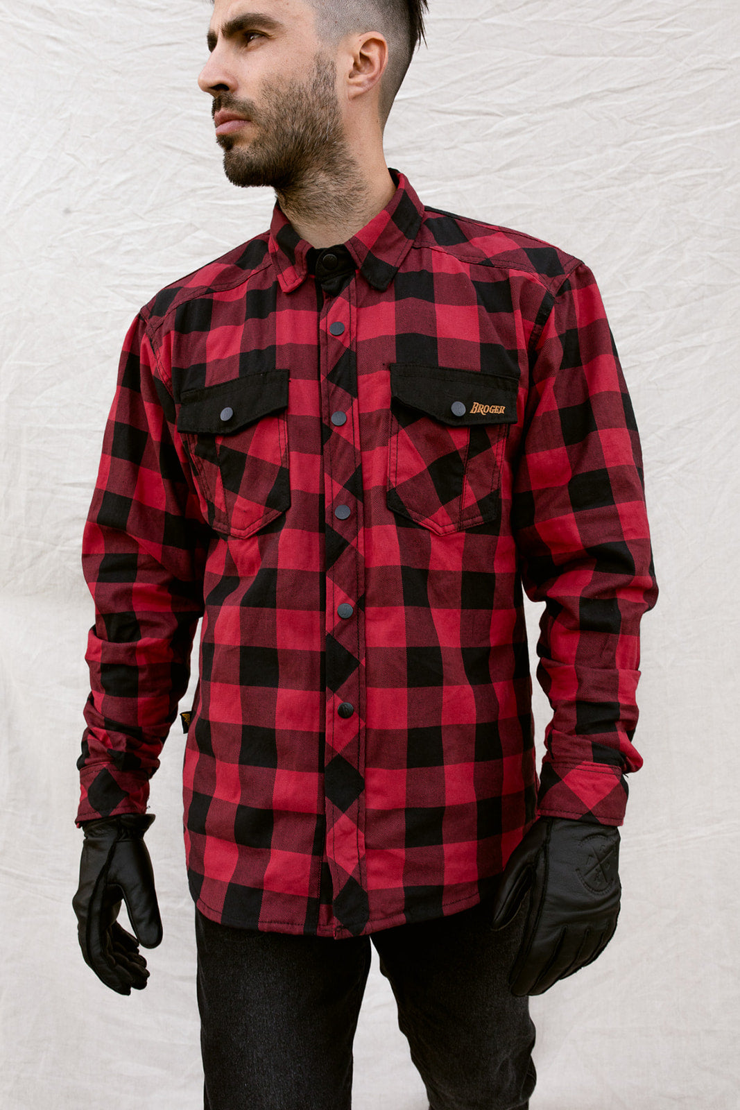 Alaska Red/Black Protective Shirt