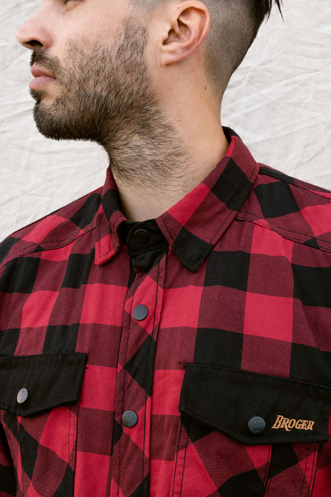 Alaska Red/Black Protective Shirt