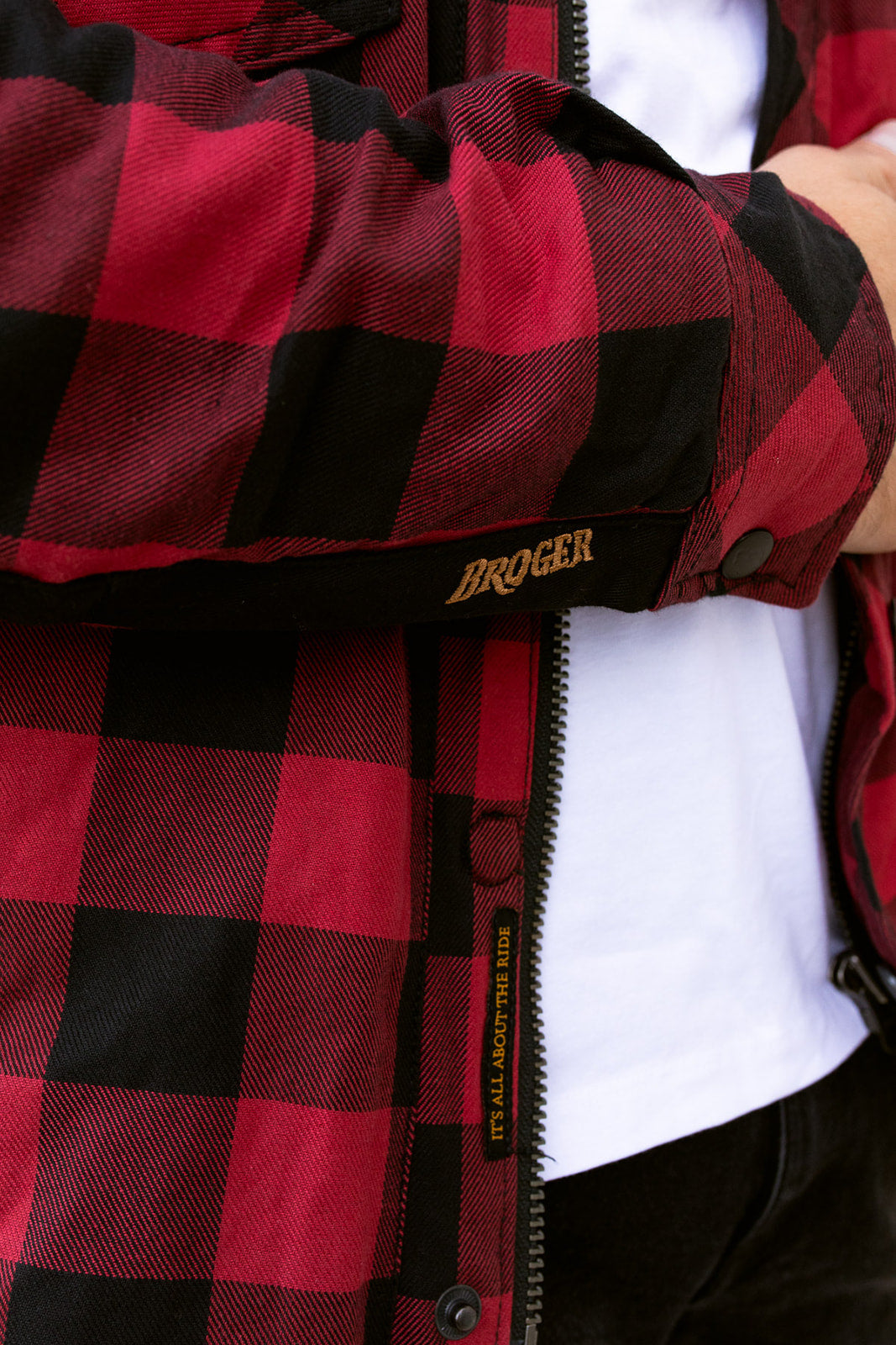 Alaska Red/Black Protective Shirt
