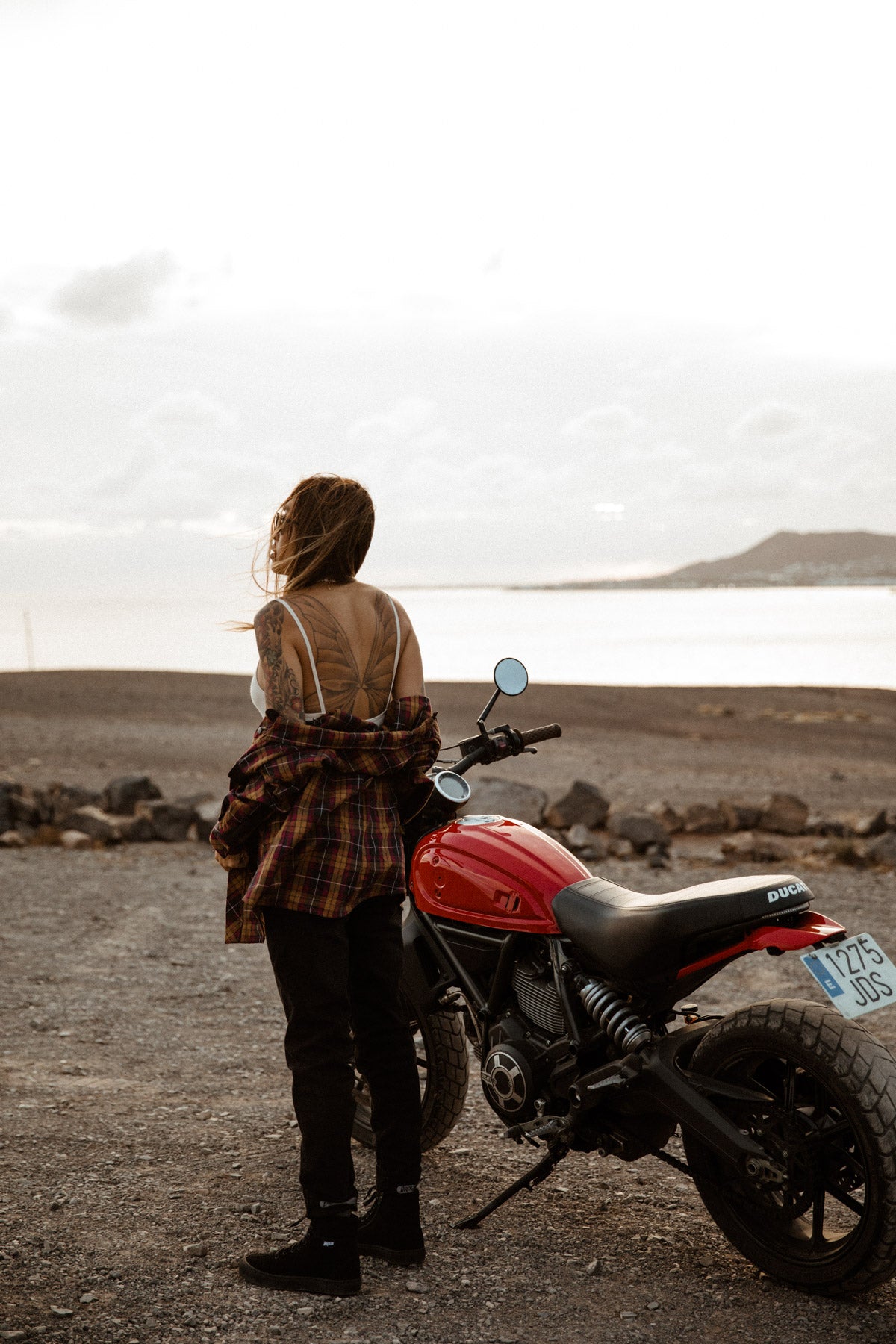 Alaska Lady Protective Motorcycle Shirt - Caramel
