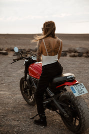 California Lady Jeans - Slim Fit  | Washed Black