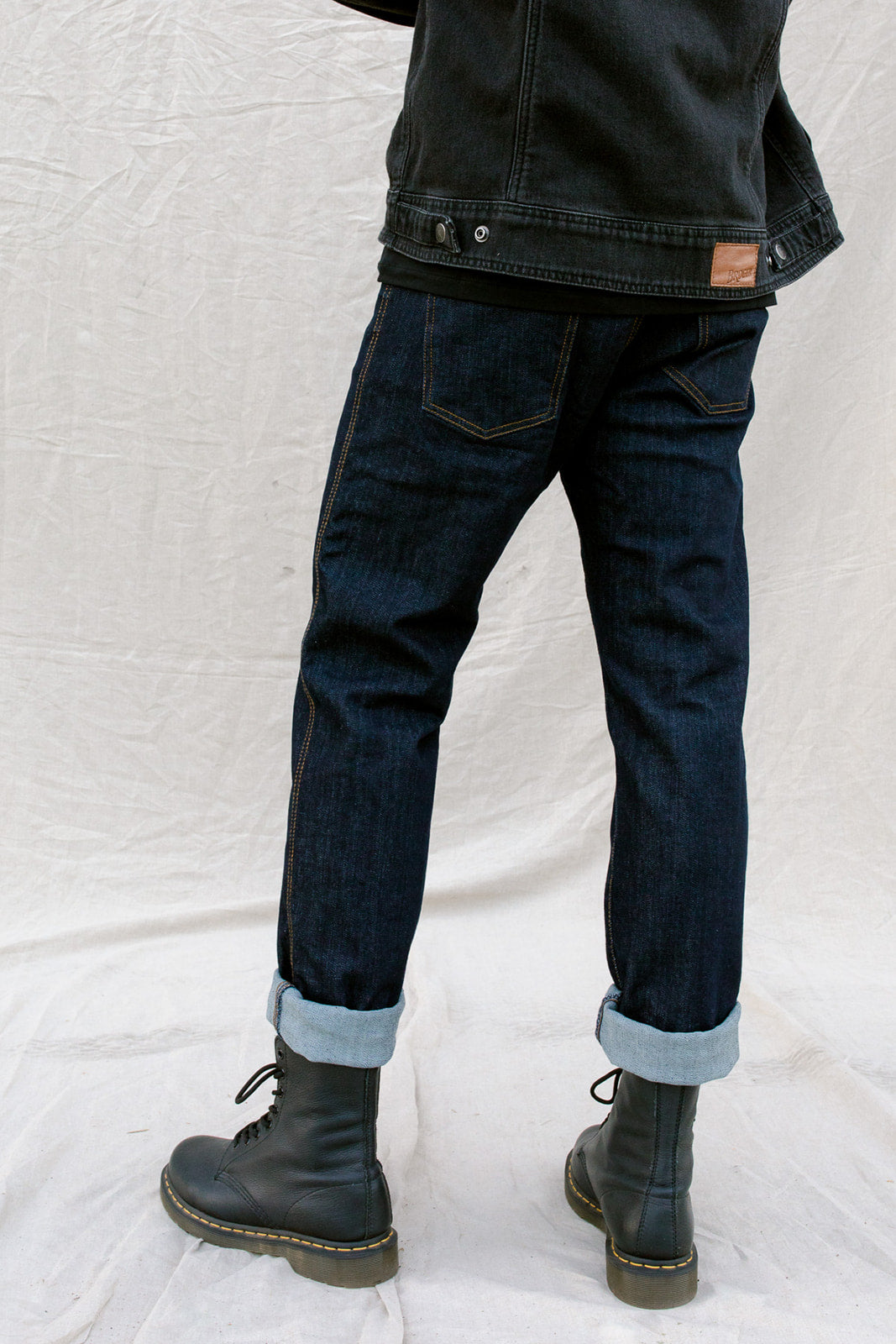 California Raw Navy Jeans - Slim Fit