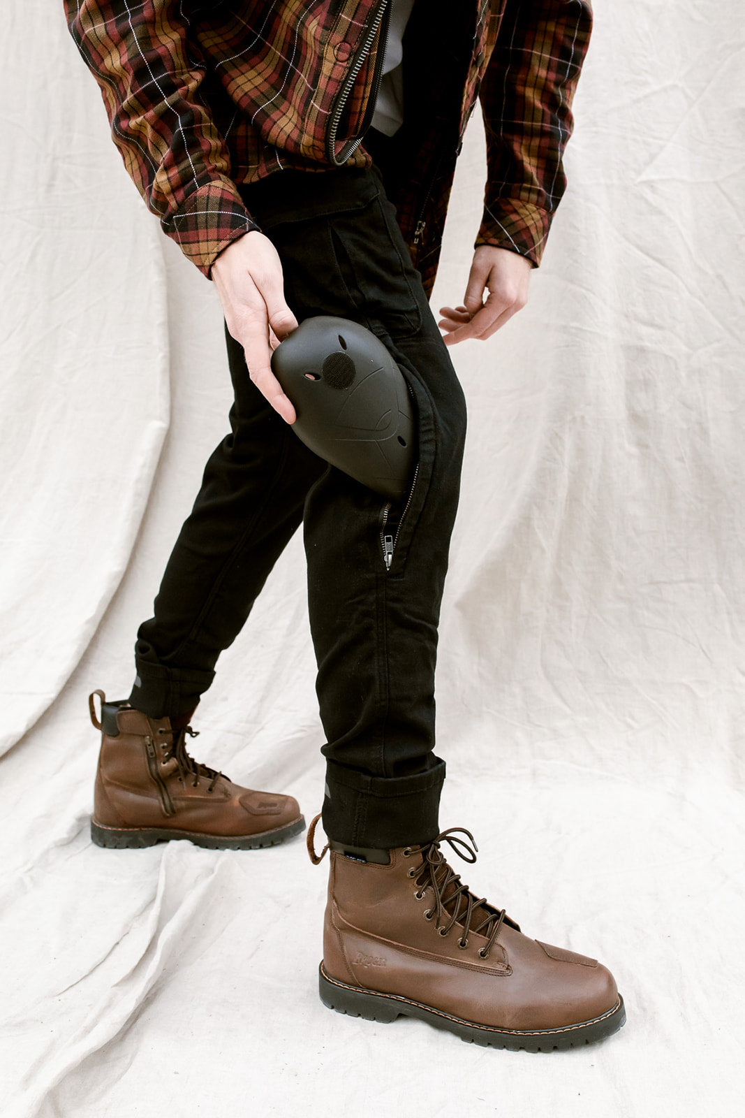 Alaska Motorcycle Protective Jeans - Aramid Fiber | Black