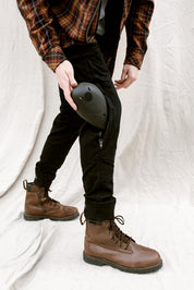 Alaska Motorcycle Protective Jeans - Aramid Fiber | Black