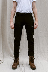Alaska Motorcycle Protective Jeans - Aramid Fiber | Black