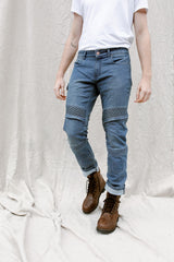 Ohio Jeans - Cordura® & Coolmax® | Washed Blue