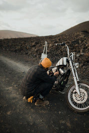 Alaska Black/Grey Protective Motorcycle Shirt