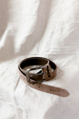 Alaska Vintage Brown Leather Belt