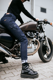 Ohio Lady Jeans - Cordura® & Coolmax® | Raw Navy