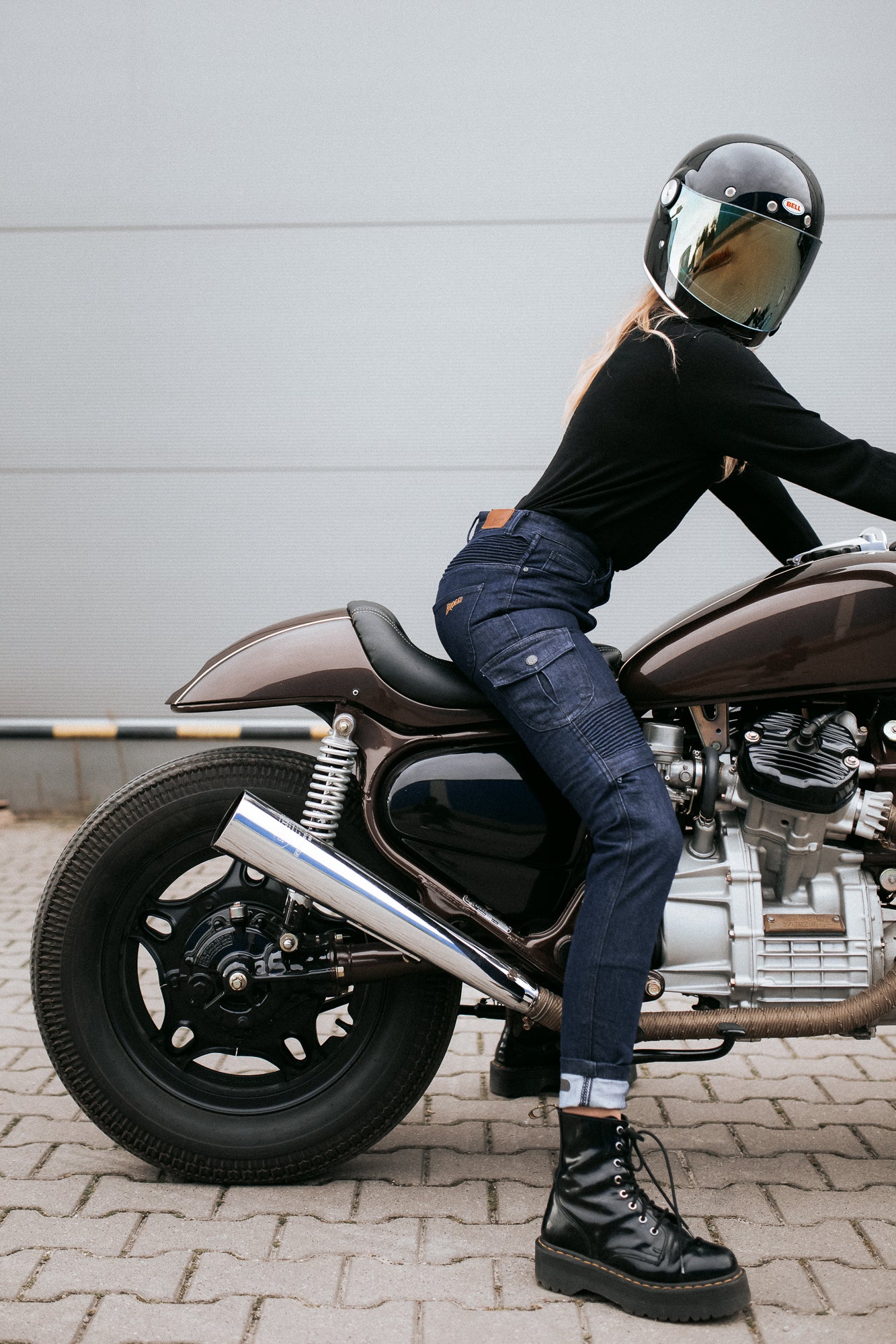 Ohio Lady Jeans - Cordura® & Coolmax® | Raw Navy