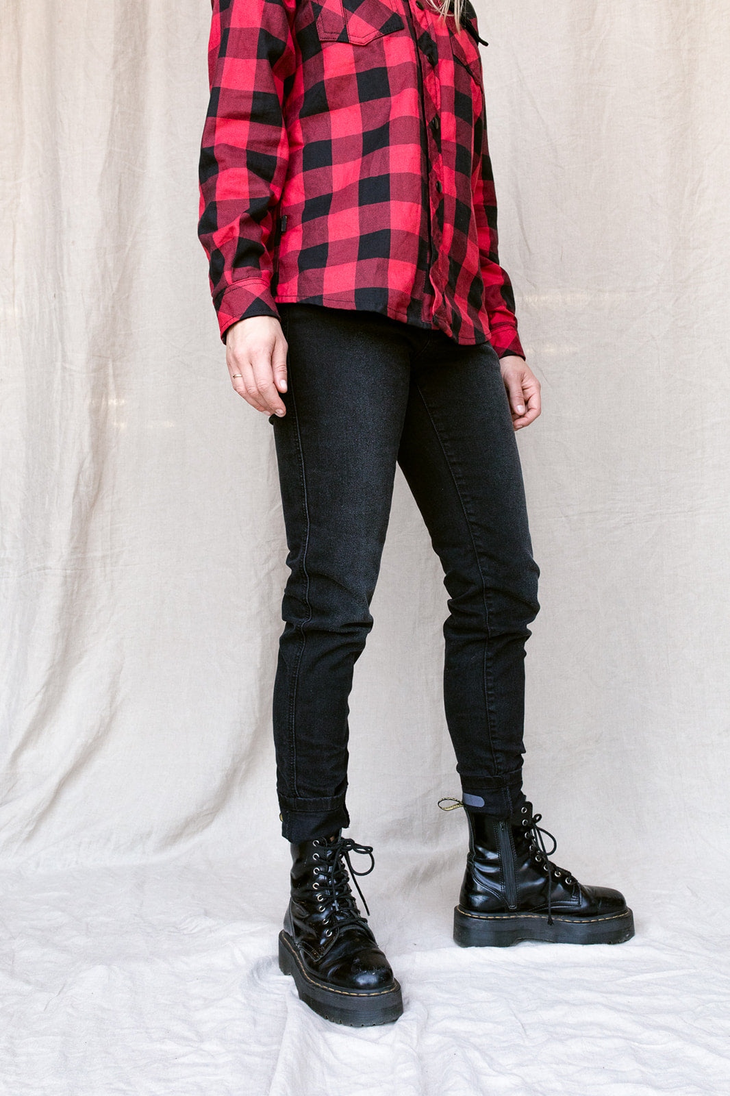 California Lady Jeans - Slim Fit  | Washed Black