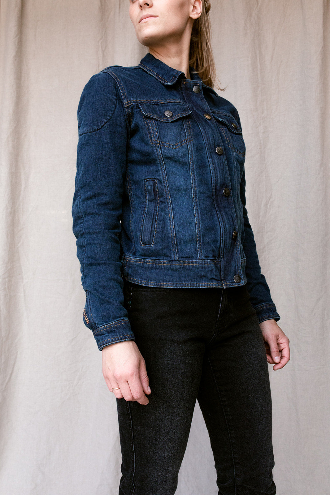 Florida Lady Jeans Jacket | Washed Blue