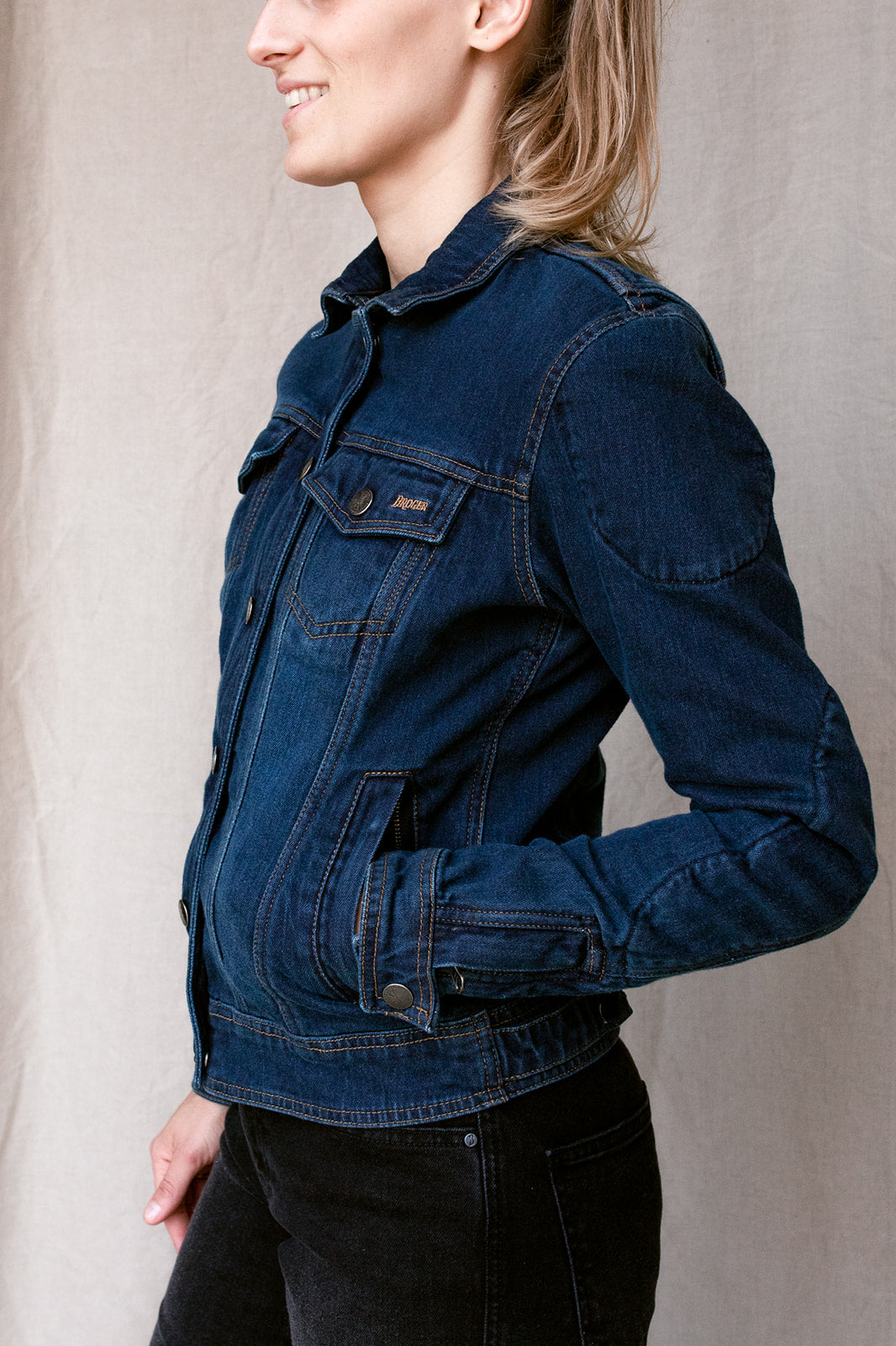 Florida Lady Jeans Jacket | Washed Blue