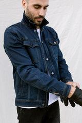 Florida Washed Blue Jeans Jacket