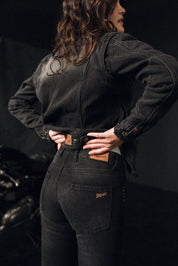 California Lady Jeans - Slim Fit  | Washed Black