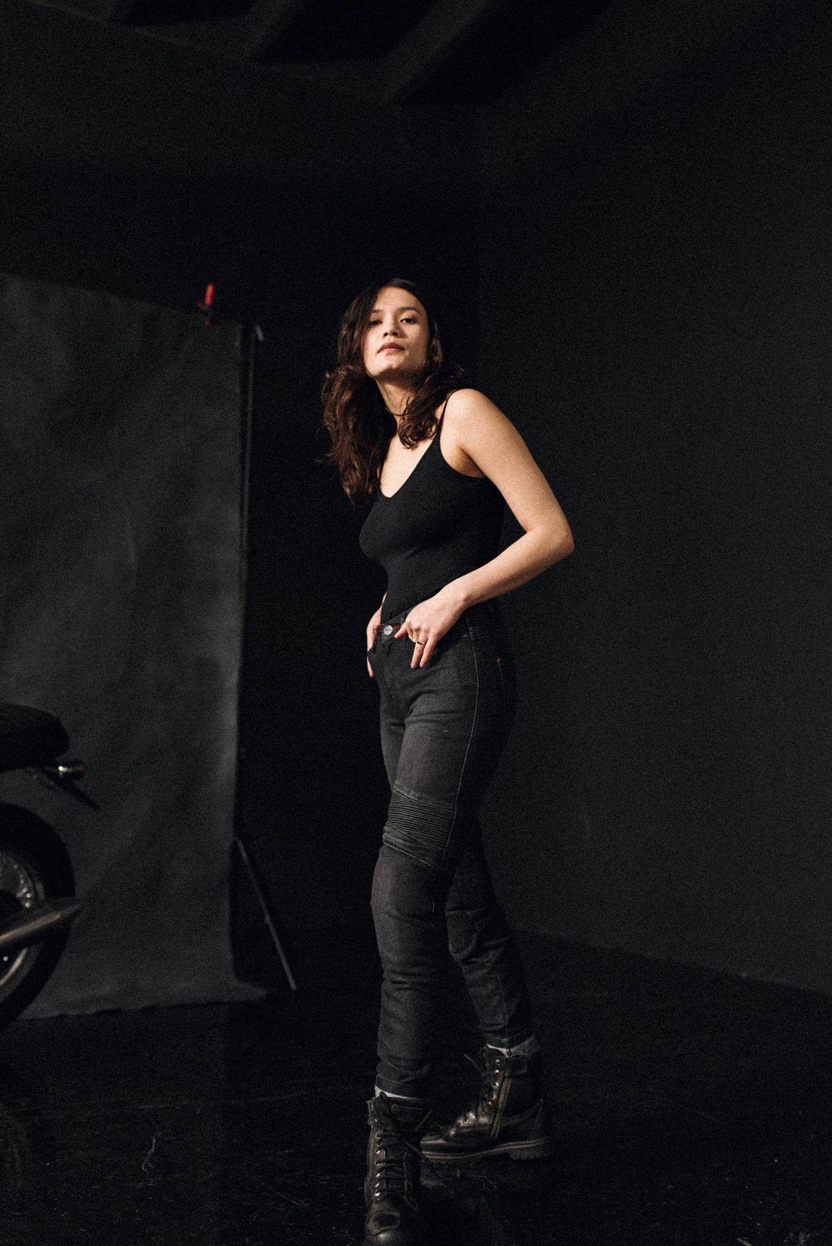 Ohio Lady Jeans - Cordura® & Coolmax® | Washed Black